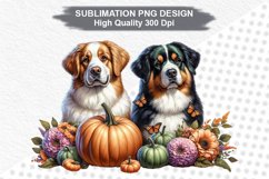 Halloween Dog - Halloween clipart Sublimation PNG Design Product Image 1