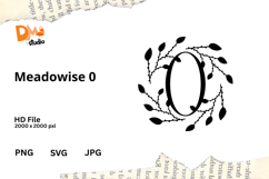 Meadowise Monogram Product Image 1