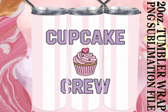 BLISSFUL DAYS 20oz TUMBLER WRAP, Retro Food Product Image 1