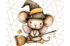 Halloween Fairy Animal Clipart PNG, Cute Spooky Creatures Product Image 3