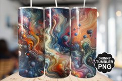 Closeup of Abstract Tumbler Warp - Tumbler PNG Design Product Image 1