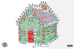 Merry Christmas Lights Clipart Product Image 1