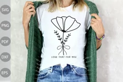 Love That For You SVG Design / Love Quote SVG Cut Files Product Image 1
