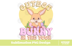 Easter Sublimation PNG Bundle Bunny Chick Farm Hip Hop Joy Product Image 9
