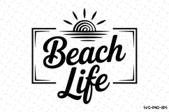 Beach Life svg | Summer Svg | Svg Cut Files Product Image 1