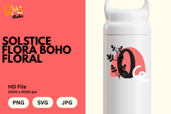 Solstice Flora Boho Floral Monogram Product Image 1