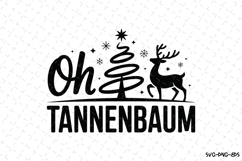 Oh Tannenbaum Svg | Christmas Svg | Svg Cut Files Product Image 1