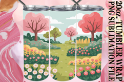 RADIANT DAYS 20oz TUMBLER WRAP, Spring Product Image 1