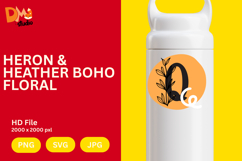 Heron &amp; Heather Boho Floral Monogram Product Image 1