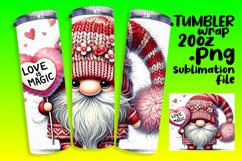 LUSH 20oz Sublimation Design , Gnomes Product Image 1