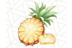 Pastel Summer Treats Clipart PNG, Cute Picnic Fair Food Art Product Image 3
