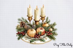 Royal Christmas Clipart Sublimation PNG Product Image 1