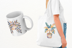 Charm Summer Houseplant Clipart Product Image 3