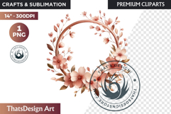 Romantic floral arrangements Clipart PNG, wedding flowers Product Image 1