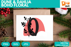 Dune &amp; Dahlia Boho Floral Monogram Product Image 1