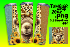 LUSH 20oz Sublimation Design , Cute Animals Product Image 1