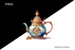 Watercolor Moroccan Clipart Product Image 1