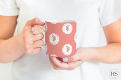 14 Shabby Chic Flowers Mug Sublimation PNG Bundle, Mug Wrap Product Image 3