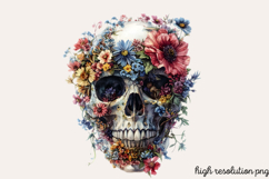 Gothic Pagan Spring Sublimation Clipart PNG Product Image 1