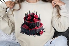 Gothic Valentines Day Clipart PNG Product Image 1