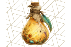 Woodland Potion Clipart Forest Apothecary Elements PNG Product Image 3