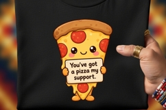 Cute Food Motivation Clipart | 19 PNG Kawaii Food Quotes Product Image 2