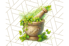Enchanted Garden Healers Clipart PNG, Animal Plant Png Product Image 3