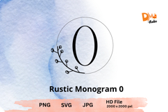 Rustic Monogram Product Image 1