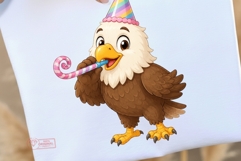 Candy Lollipop Birthday Animals PNG Clipart, Cute Pastel Product Image 4