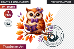 Cute Autumn thanksgiving Baby animal and Pumpkin PNG clipart Product Image 1