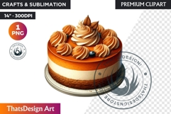 Autumn Clipart, Cozy Fall PNG Baking &amp; Kitchen, Bakery Product Image 1