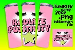 Custom 20oz Tumbler Graphics , Woman Eyes Product Image 1