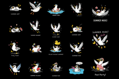 Summer Seagull Clipart Product Image 7