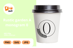 Rustic Garden Monogram Product Image 1