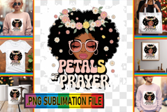 Timeless TSHIRT Designs PNG, Praying Woman Product Image 1