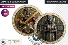 Ancient Egyptian Gods Pantheon Mythology Graphics cliparts Product Image 1