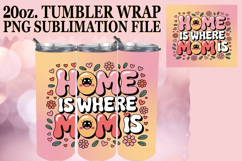 Uplifting Gift 20oz tumbler wrap, Mother's Day Product Image 1