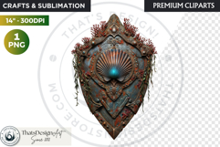 Deep Sea Fantasy Clipart PNG, Mermaid, ocean mythology Product Image 1