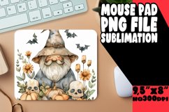 Enchanting Halloween Gnome Mouse Pad Design Sublimation Product Image 1