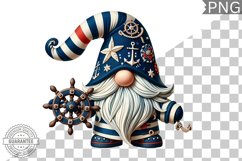 Anchors Gnome Sublimation - Clipart PNG Design Product Image 1