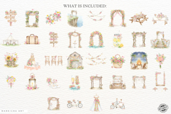 Summer Wedding Day Clipart Product Image 4
