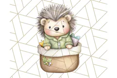 Christmas Pets in Pajamas Clipart PNG, Christmas Png Clipart Product Image 3