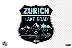 Summer Travel Road Signs PNG Clipart Product Image 1