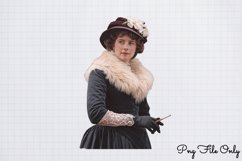 Victorian Winter Clipart Sublimation PNG Product Image 1