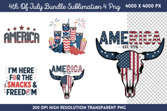 4th Of July Sublimation PNG Product Image 1