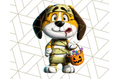 Halloween Animals in Costumes Clipart PNG, Cute Pets Art Product Image 3