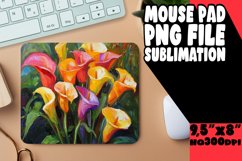 Colorful Flower Round Design for Sublimation PNG Product Image 1