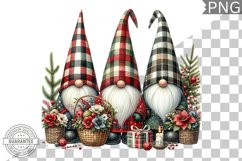 Christmas Gnome Sublimation - Clipart PNG Design Product Image 1