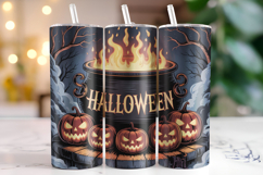 Happy Halloween Tumbler Wrap | Sublimation | Tumblers Product Image 1