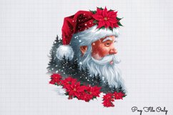 Double Exposure Christmas Sublimation Clipart PNG Product Image 1